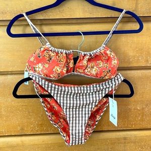 Maaji Vichy Sublimity reversible classic signature swimsuit - bikini - size L